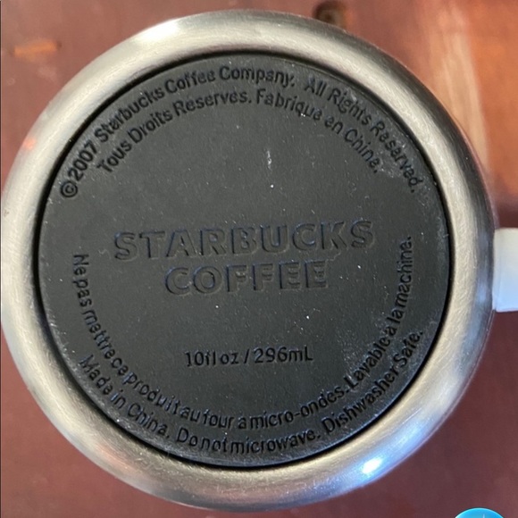 COPY - 💝Starbucks Ceramic & Metal Mugs - Listing is for two (2)💝💝 - Picture 3 of 3